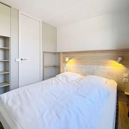 펜션 Mobil-home Confort 6 Pers, 200m Plage, Piscine Chauffee, 2 Sdb, Jullouville. - Fr-1-361a-58