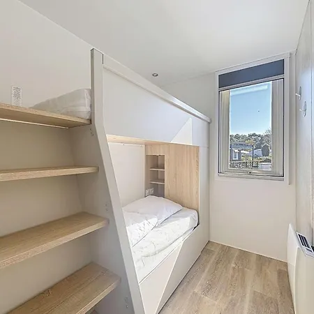 Mobil-home Confort 6 Pers, 200m Plage, Piscine Chauffee, 2 Sdb, Jullouville. - Fr-1-361a-58 *