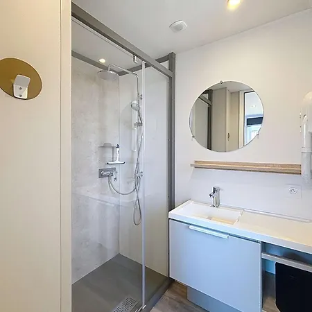 Mobil-home Confort 6 Pers, 200m Plage, Piscine Chauffée, 2 Sdb, Jullouville. - Fr-1-361a-58 *