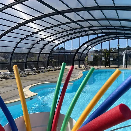 Mobil-home Confort 6 Pers, 200m Plage, Piscine Chauffee, 2 Sdb, Jullouville. - Fr-1-361a-58