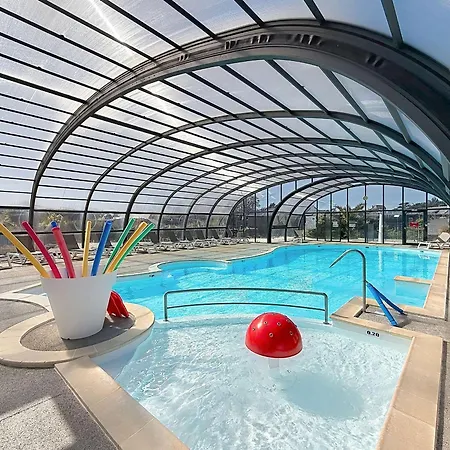 Mobil-home Confort 6 Pers, 200m Plage, Piscine Chauffee, 2 Sdb, Jullouville. - Fr-1-361a-58 펜션 쥘-루빌-레팡