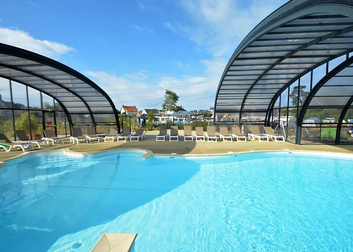 Mobil-home Confort 6 Pers, 200m Plage, Piscine Chauffee, 2 Sdb, Jullouville. - Fr-1-361a-58 *