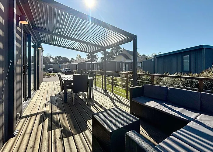 Mobil-home Confort 6 Pers, 200m Plage, Piscine Chauffee, 2 Sdb, Jullouville. - Fr-1-361a-58 別荘 ジュルヴィル・レ・パン