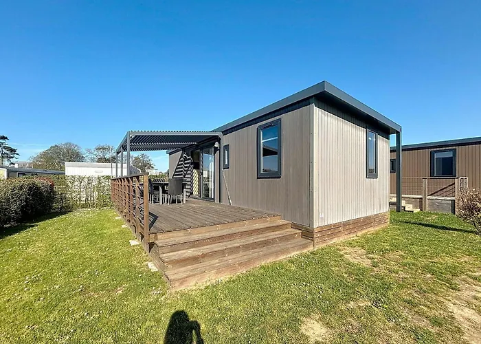 Mobil-home Confort 6 Pers, 200m Plage, Piscine Chauffee, 2 Sdb, Jullouville. - Fr-1-361a-58