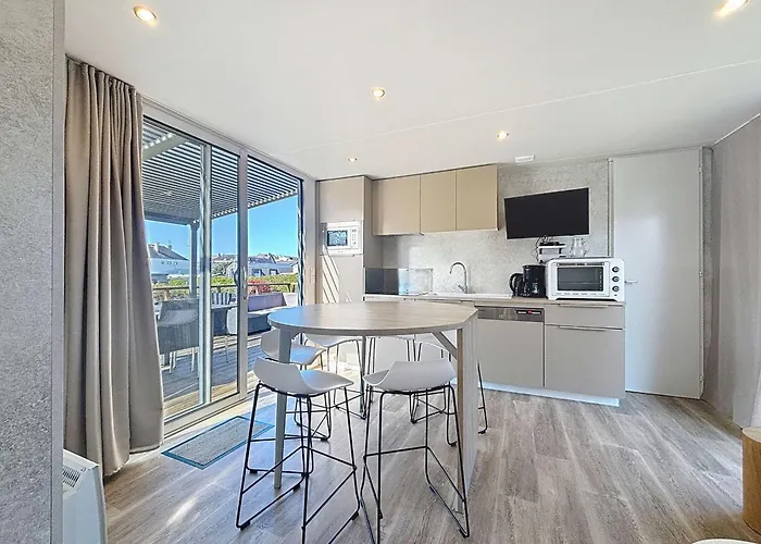 Mobil-home Confort 6 Pers, 200m Plage, Piscine Chauffee, 2 Sdb, Jullouville. - Fr-1-361a-58 *